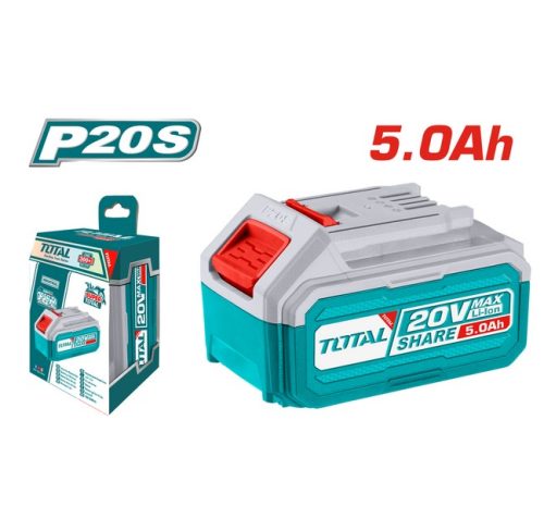 Акумулаторна батерия TOTAL TFBLI2053 Industrial , Li-Ion, 20 V, 5.0 Ah