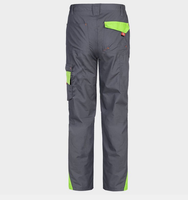 0000032223-1 Работен панталон PRISMA LIGHT STRETCH GREY/GREEN 02002345, Различни размери