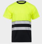 Сигнална тениска PRISMA HV Жълт/Черен цвят 04100173 1 0000032270-1
