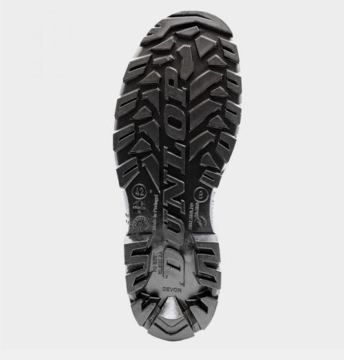 Защитни гумени ботуши със стоманено бомбе и пластина  DUNLOP DEVON S5 60122006