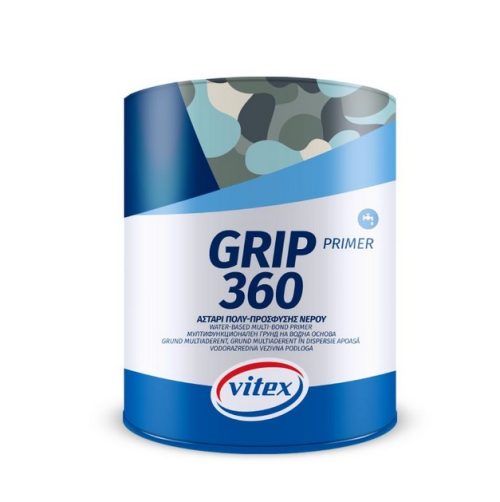 Мултифункционален акрилен грунд Vitex Grip 360 Primer 0.740л за трудни повърхности, интериор/екстериор
