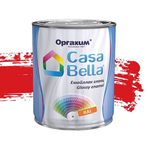 Емайллак Casa Bella гланц - 650мл, червен RAL 3020