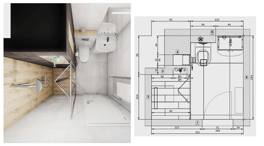 3D Проектиране на кухни, бани и помещения