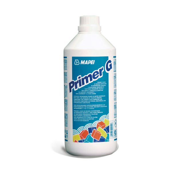 Дълбокопроникващ грунд Mapei Primer G 1 кг, светлосин, концентрат