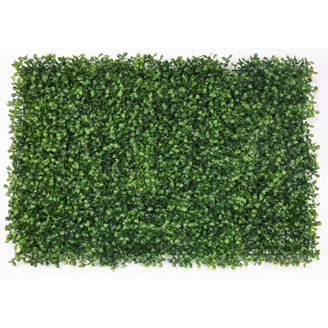 Изкуствена трева за стена, наситено зелен, 40×60 см DIY-AP-20
