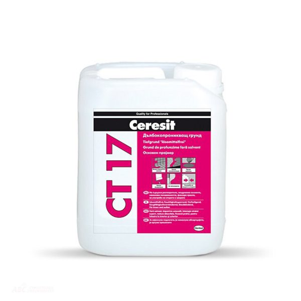 ДЪЛБОКОПРОНИКВАЩ ГРУНД CERESIT CT 17 10л