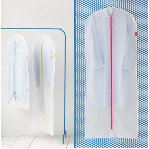 Калъф за дрехи BRABANTIA, размер XL WHITE 60 X 150 см, 2 броя