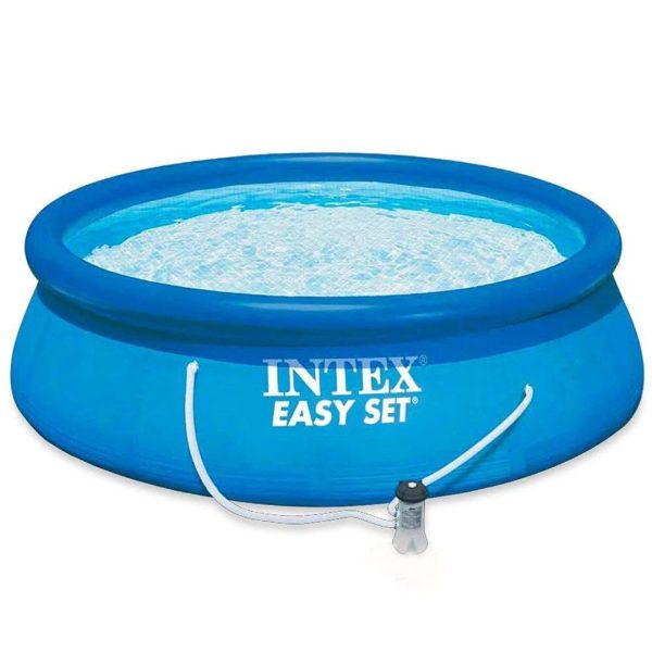 Надуваем басейн Intex Easy Set (2.44 х 0.61 м) с филтърна помпа