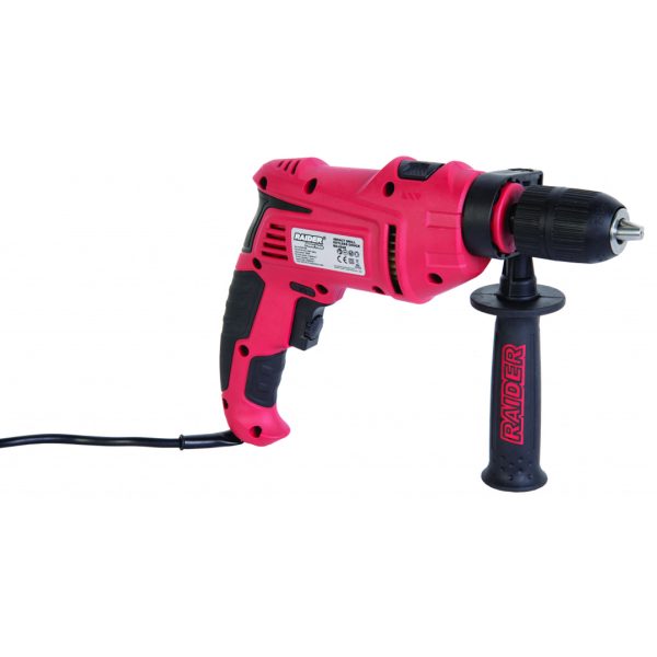 Бормашина Електрическа RAIDER RD-ID40 650W 13mm. със самозатягащ патронник