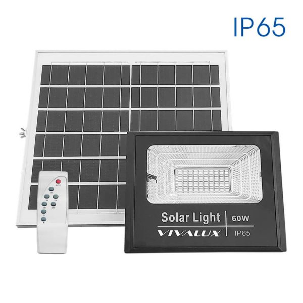 LED прожектор със соларен панел ISOLA LED 60w 004474