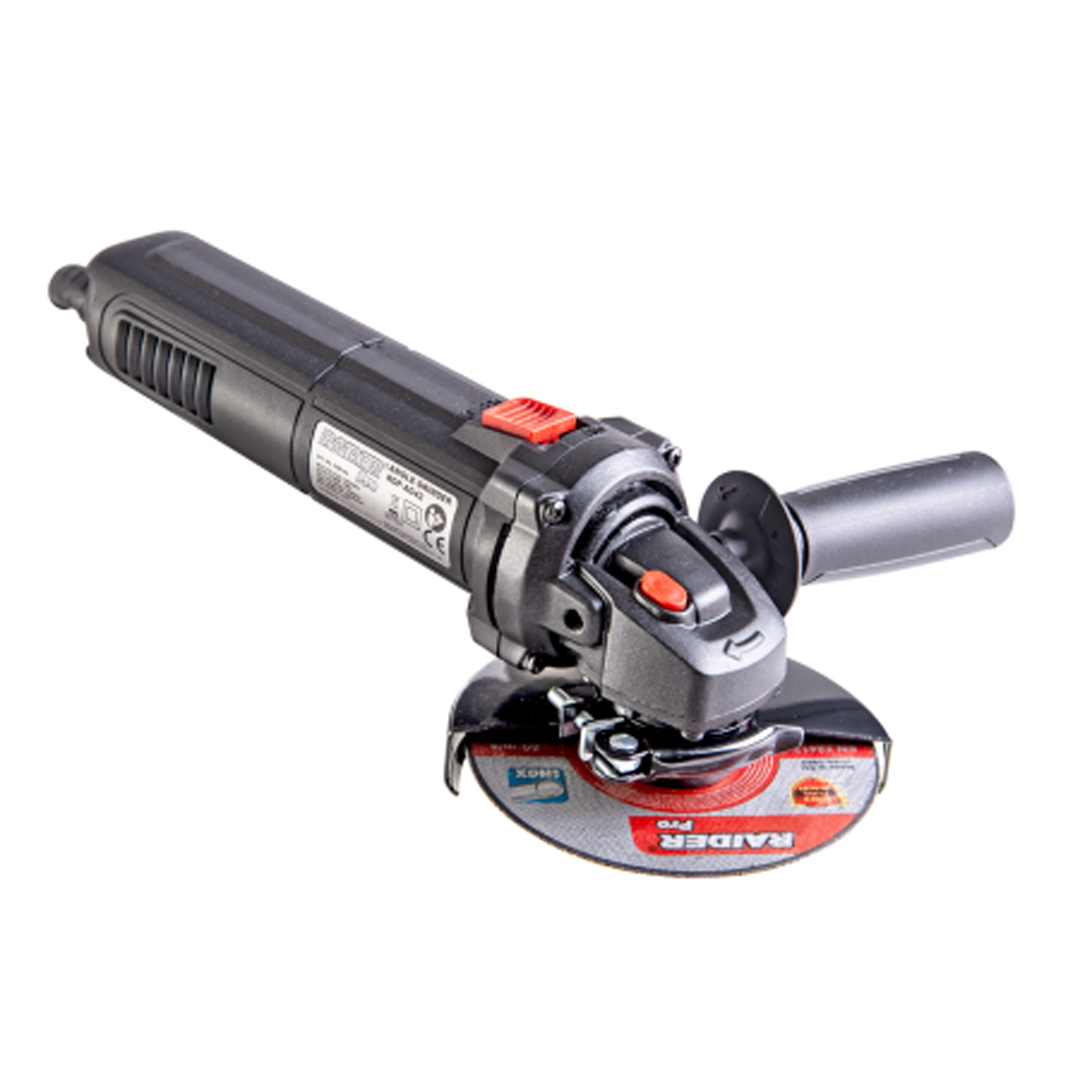 Ъглошлайф Електрически 125мм, 750W, RAIDER RDP-AG42, Black Edition