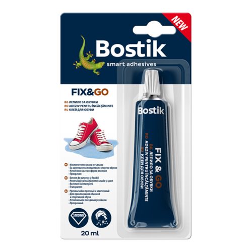 ЛЕПИЛО ЗА ОБУВКИ BOSTIK 20 МЛ FIX & GO /650106