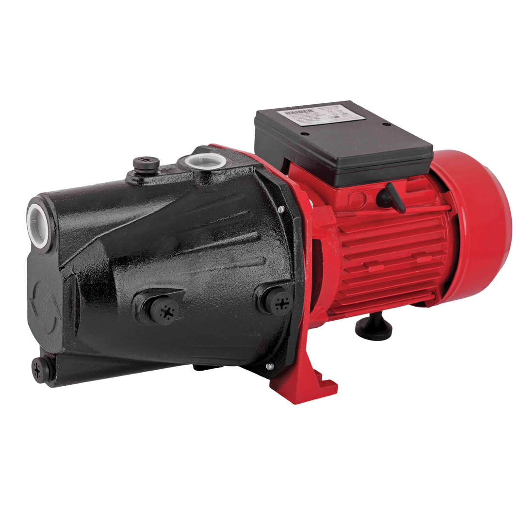 Водна помпа Raider RD-JET100, 1100 W, 60 m напор, 40 л/мин, 1"