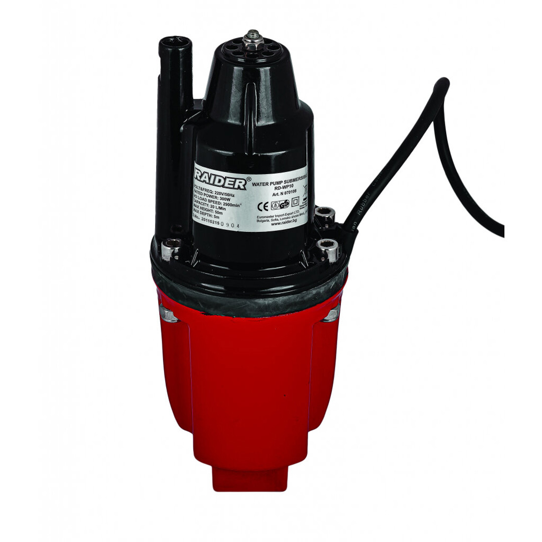 Помпа водна потопяема - чиста вода 300w 3/4" 18l/min 70м 070121