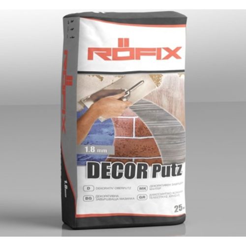 Рьофикс DEKORPUTZ декор.завършваща мазилка 0.6мм 25кг