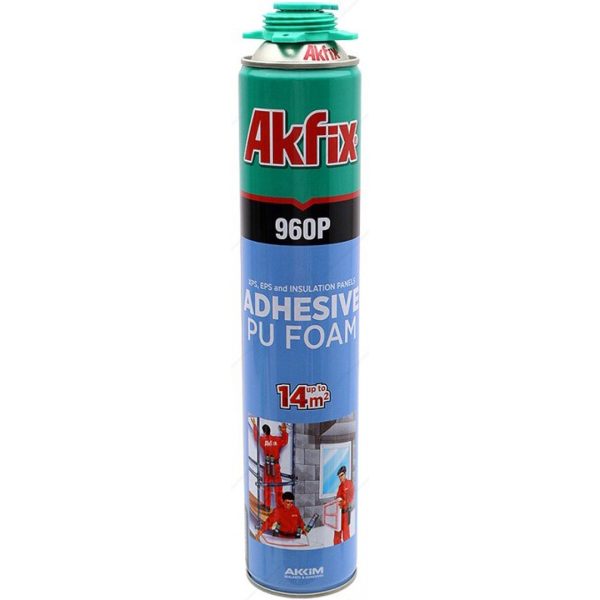 Пистолетно лепило за топлоизолация 960p akfix 850грг