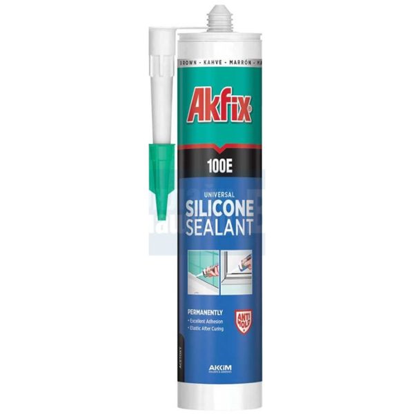 Универсален силикон AKFIX 100Е, 280 мл, черен