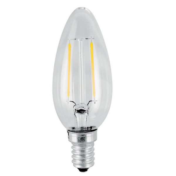 LED ЛАМПА ФИЛАМЕНТ 230V НЕУТРАЛНА СВЕТЛИНА BF35 LED 4W E14 CL 4000K FLICK LED 004448
