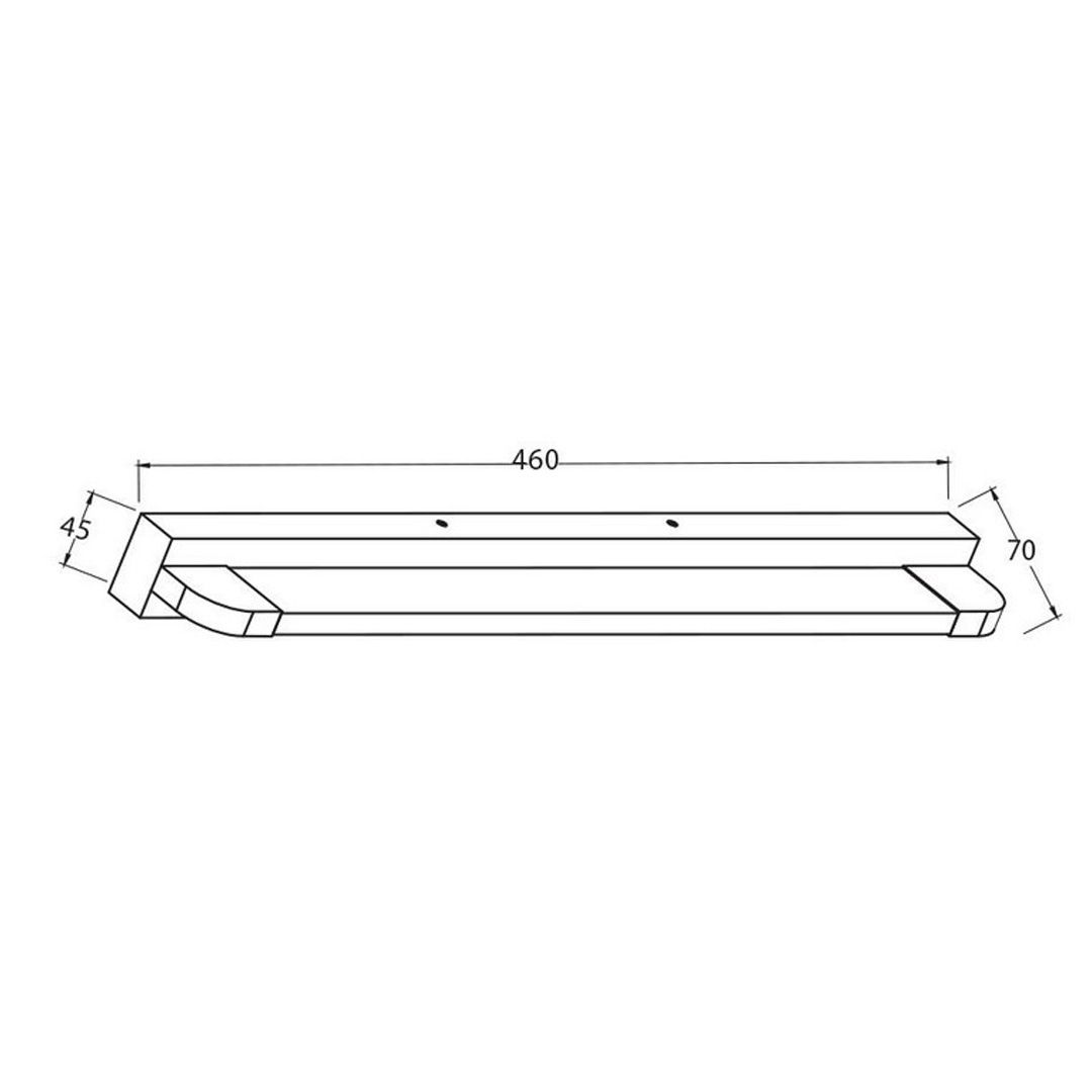 ОСВЕТИТЕЛНО ТЯЛО LED IP20 4000K MODENA LED 9W CL 004321
