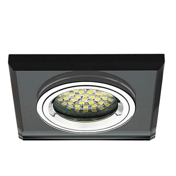 Луна стъкло GRACE SL401 вк черна квадрат 3872