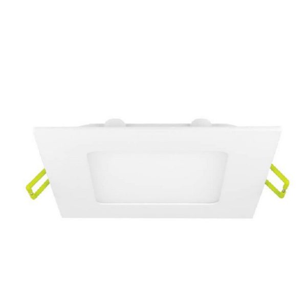 Квадратен LED панел за вгр.бял 6000к GRID LED 6w WH/W 004590