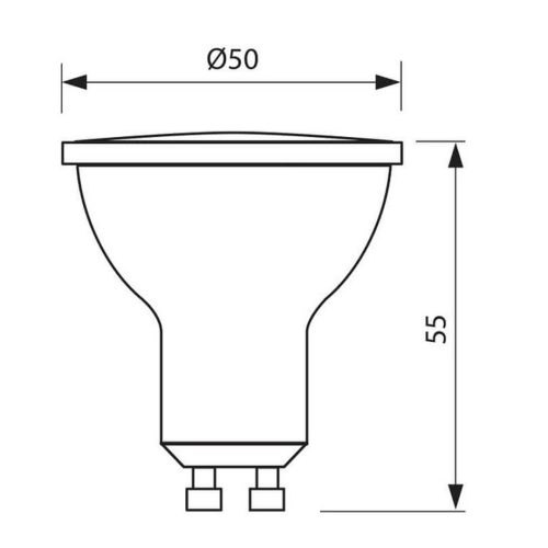 LED лампа BETA LED JDR 3w GU10 WW 3000k 3938