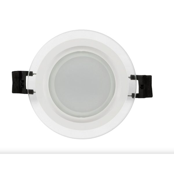 LED СТЪКЛЕН ПАНЕЛ КРЪГСТОЖИ 220-240V АС 120 6W 4200K SMD 2835 LPRG642