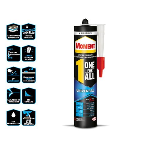 Монтажно лепило Moment One for All Universal 389г