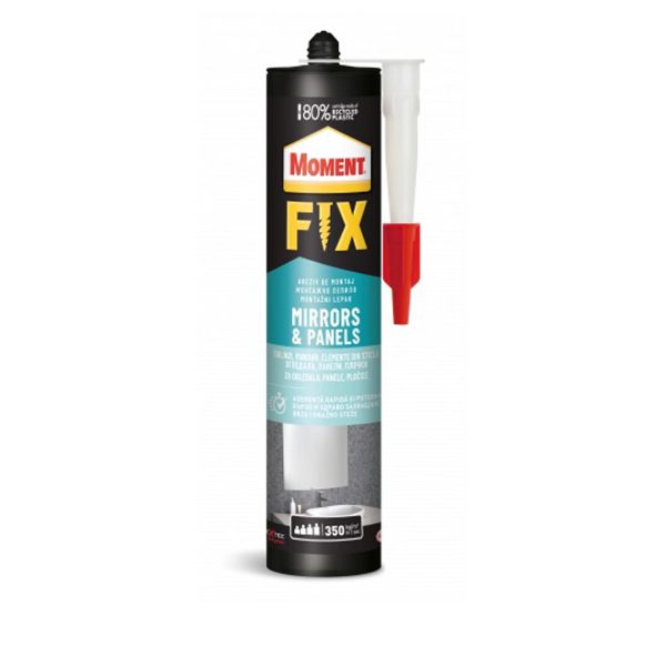 Монтажно лепило Moment Fix Mirrors & Panels 440гр.