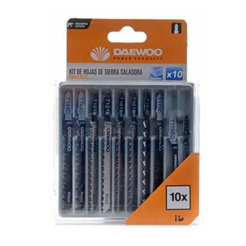 Комплект ножчета за зеге DAEWOO DWKIT10JS, 10 броя