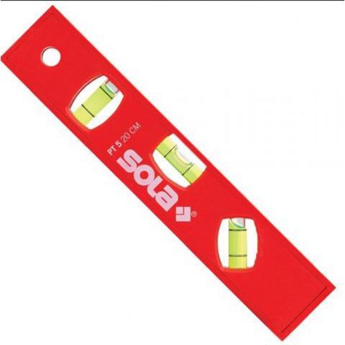 Нивелир пластмасов Sola с магнитна основа 200 мм, 1.5 мм/м, PTM 5 20