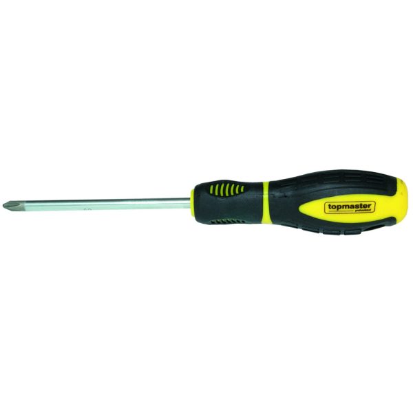 Отвертка Кръстата TOPMASTER PH2 6х100мм CR V TMP 221582