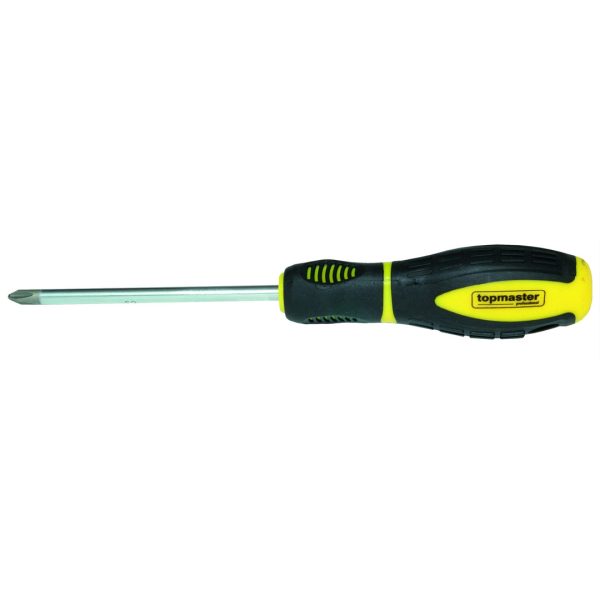 Отвертка кръстата Ph1 5х150mm S2 Topmaster Professional ТМР 221581