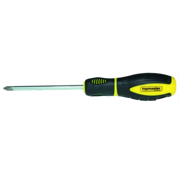 Отвертка кръстата Ph1 5х 75mm S2 Topmaster Professional ТМР 221514
