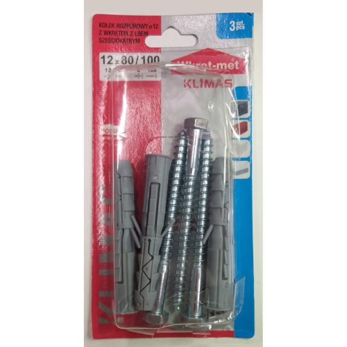 ДЮБЕЛ ЗА БЕТОН+ВИНТ Ш-Н/WM/BK-12х100 1912212100-1