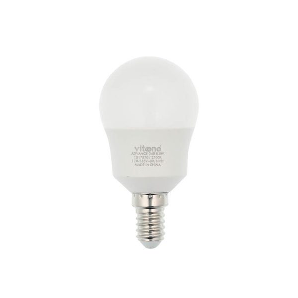 LED КРУШКА ЛАЙТ VO/ADVANCE/G45 /8.5W/SMD/E14/4000K/CBOX/LEDBULB 1517580/ 772072