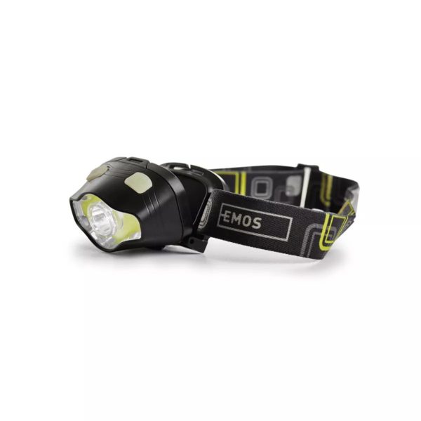 LED Челник (Фенер за глава) P3536, 3W COB + LED, батерии