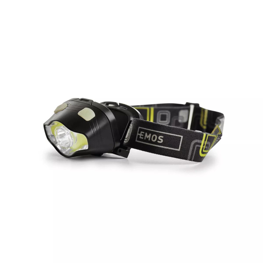 LED Челник (Фенер за глава) P3536, 3W COB + LED, батерии