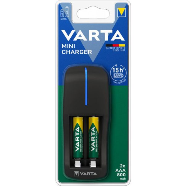 VARTA MINI CHARGER ааа + 2 х 800 MAH *50693 070804