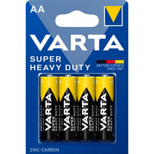 VARTA SUPERLIFE цинк батерия аа 4бр. *56267 070400