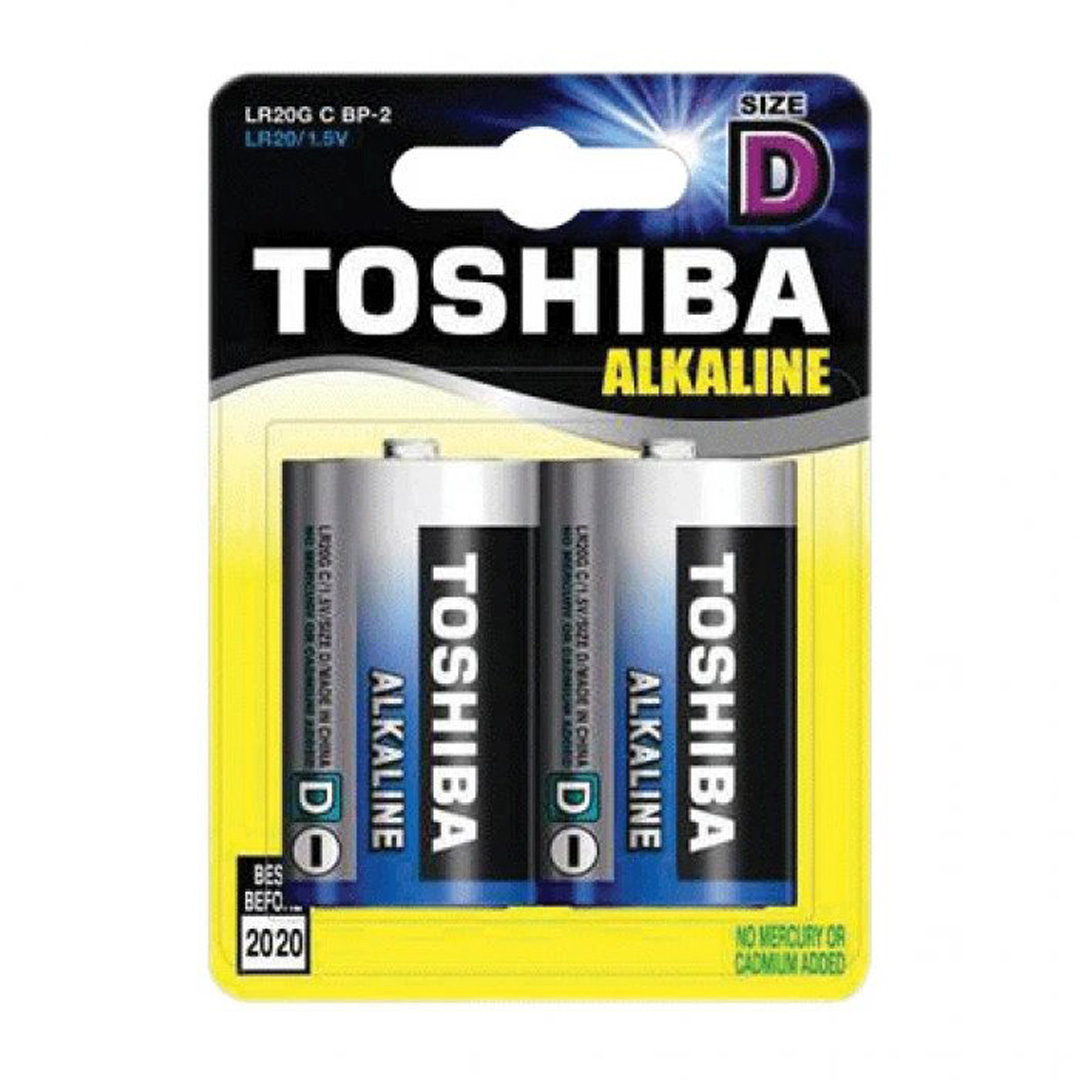 Батерия D LR20 2 броя/блистер TOSHIBA