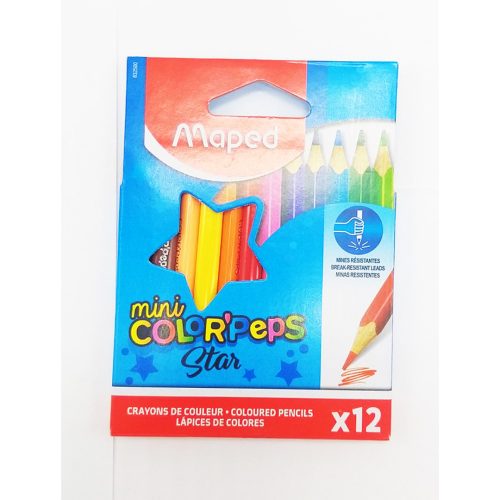 Цветни Моливи Maped - Къси 12бр.