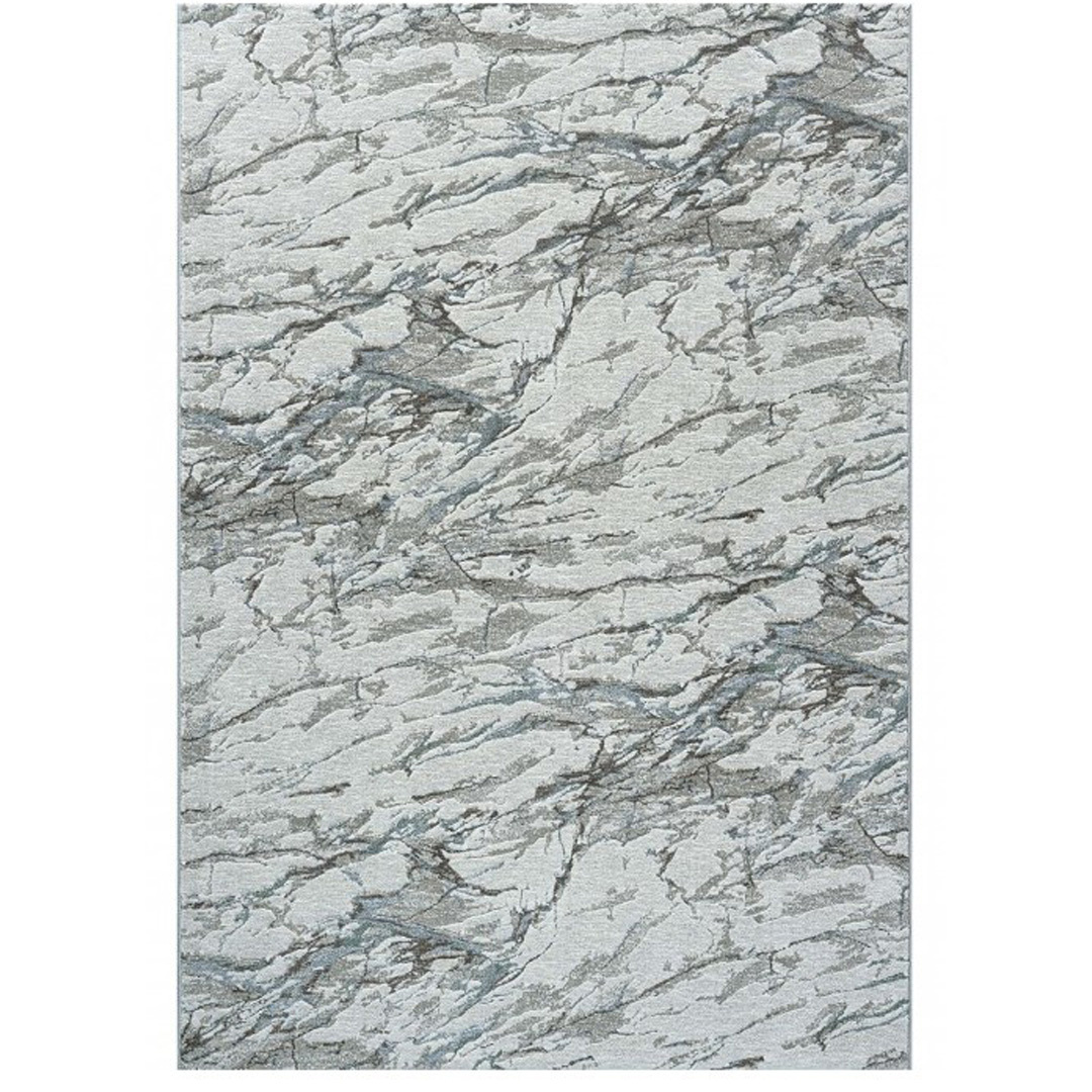 Килим Platinum беж мрамор тюркоаз 160х230