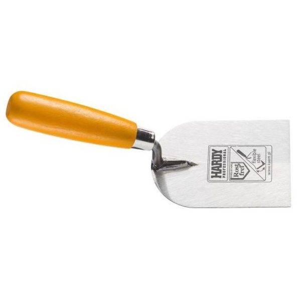 Мистрия за мазилки серия 30, 6х10, заварена, полирана дръжка Hardy 0810-300610