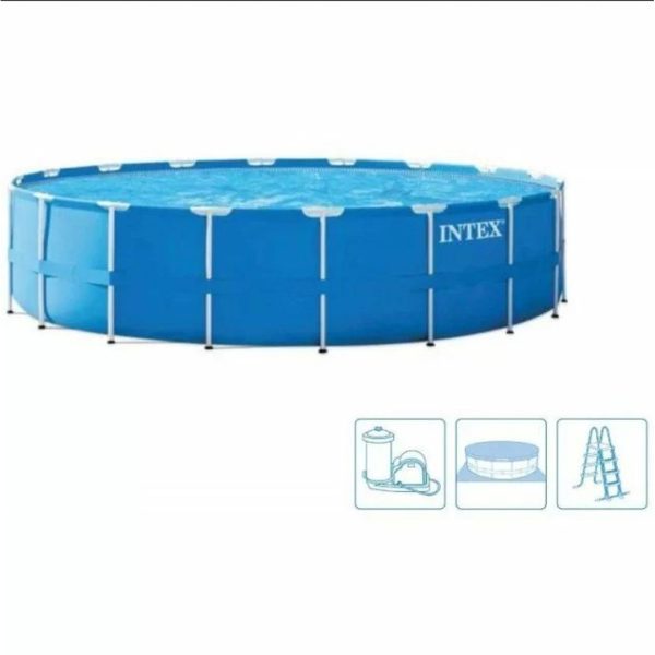 Басейн Лимекс intex 28242np метална рамка 4.57м х 1.22м 3444589