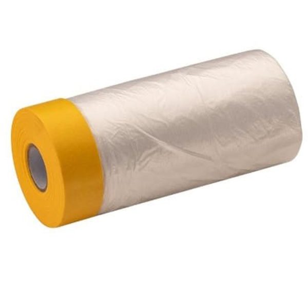 Лепяща лента и предпазно фолио в едно 210смx20м, Hardy 0450-642021
