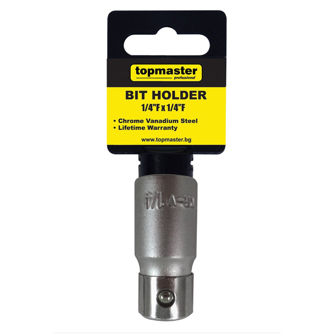 Адаптер за битове 1/4 x 1/4 F L23 mm Topmaster Professional ТМР 330366