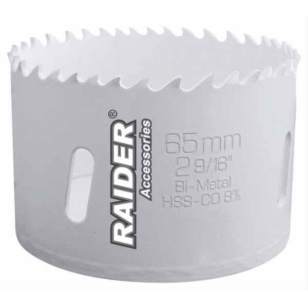 Боркорона HSS bi-metal 8% Co ø22 mm M42 Raider 157821