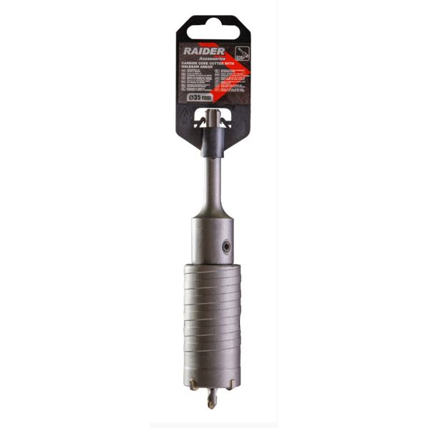 Боркорона за бетон ø35mm с водач SDS-plus Raider 154813