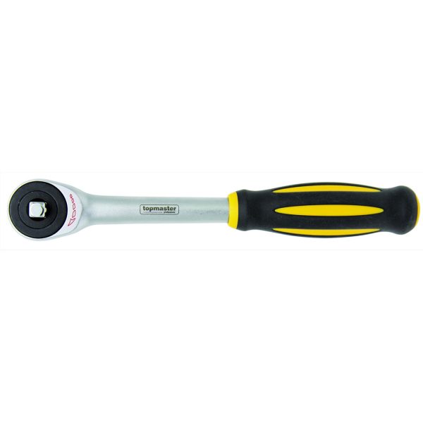 Тресчотка с въртяща дръжка трето поколение 1/4' 60 зъба Topmaster Professional DR 336701